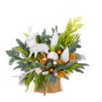 Aranjament Decorativ de Craciun - Cozy White