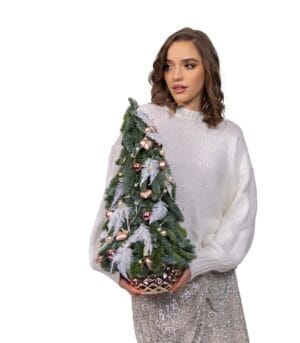 Aranjament de Crăciun - Gleaming Christmas Tree - imagine 3